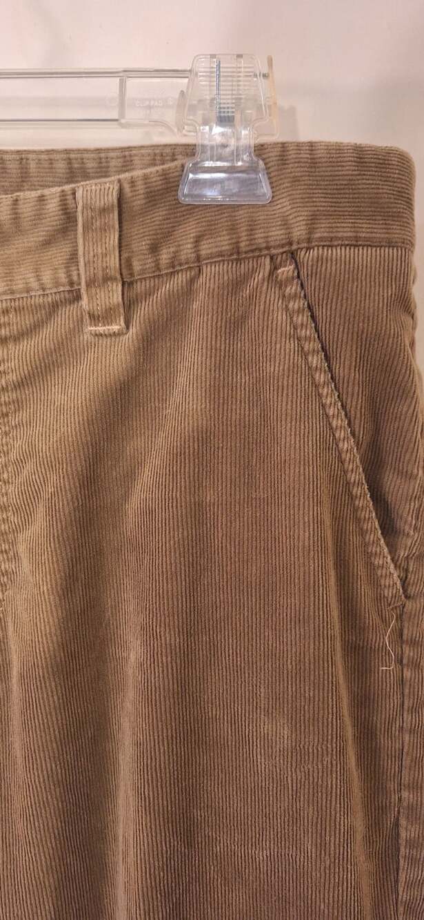 Brixton Choice Regular Fit Corduroy Pants Mens 32x32 Brown Skate Workwear - Picture 5 of 10